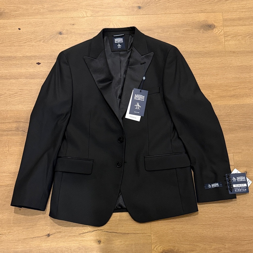 Men's Penguin Black Blazer